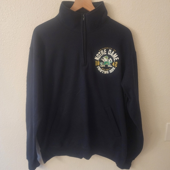 Notre Dame Fighting Irish Champion Eco Fleece Jacket Mens sz XL - Picture 1 of 7